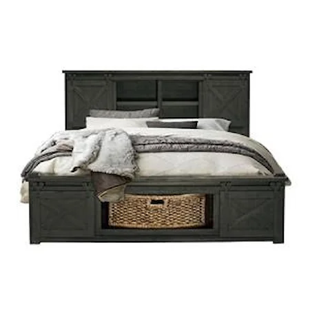King Bed with Rotating Storage